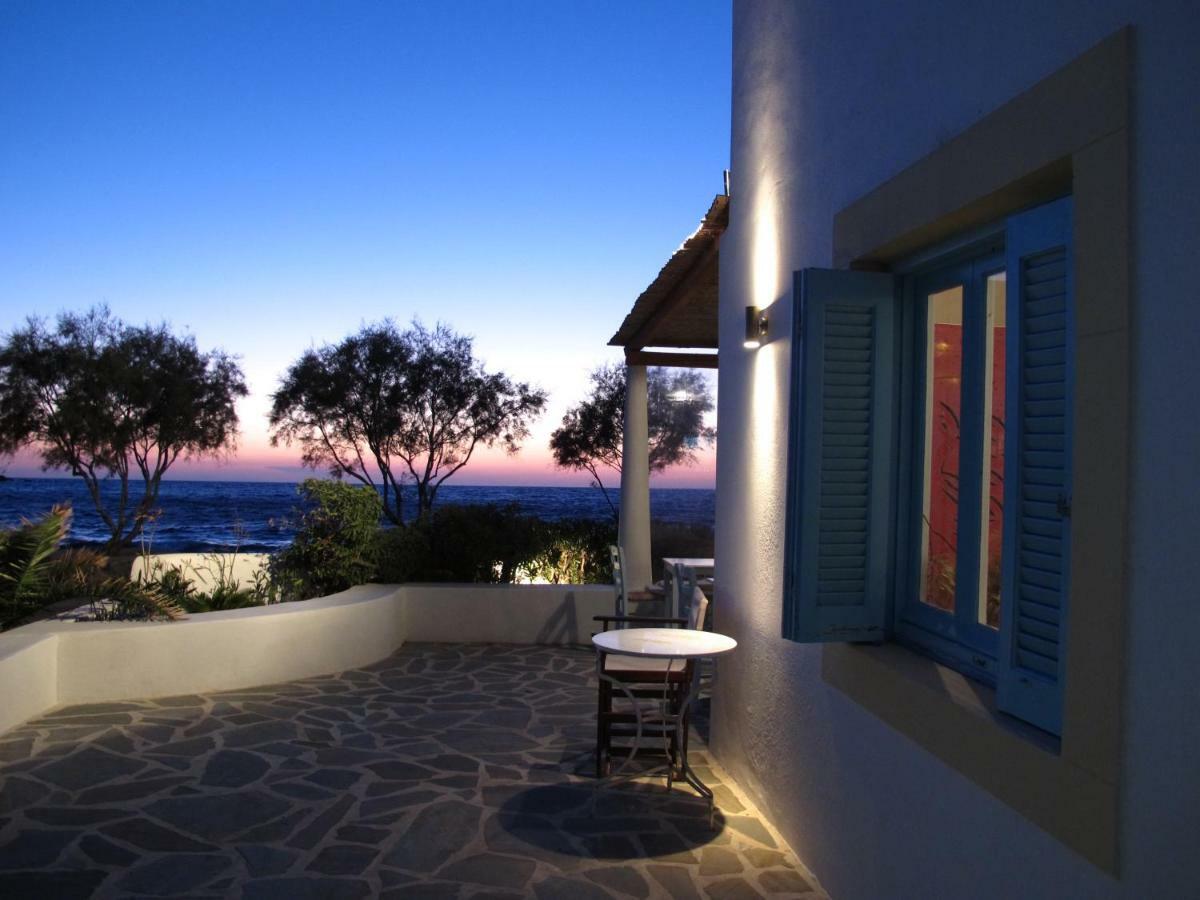 Oklaca Patmos Beach Rooms Skala  Bagian luar foto
